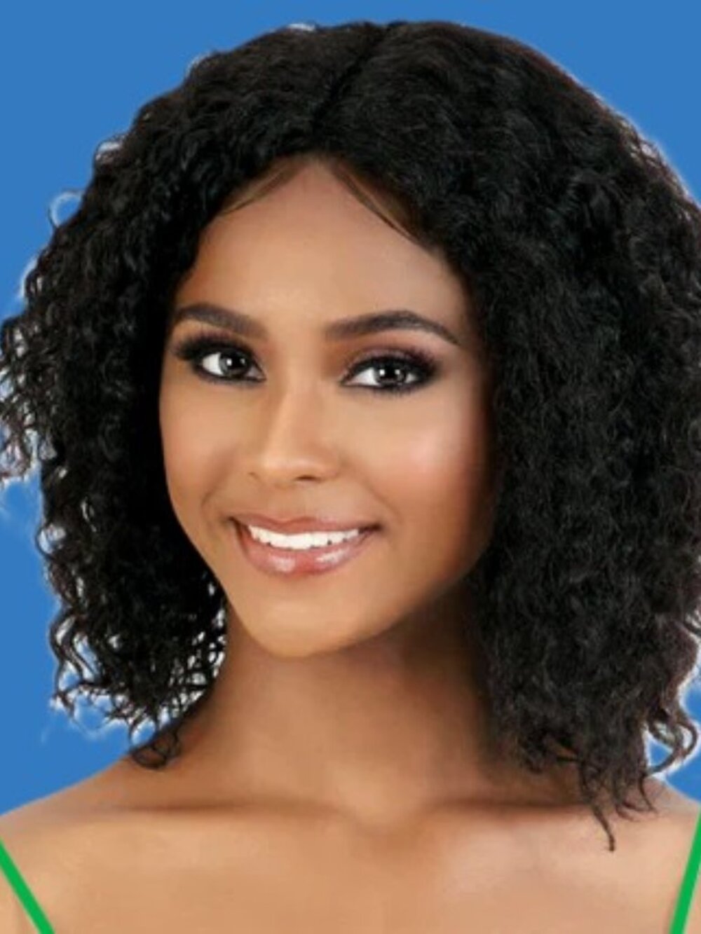 BESHE Peruvian Remi 100% Virgin Hair Wet & Wavy HD Lace Wig HPNDP.W 12" Natural